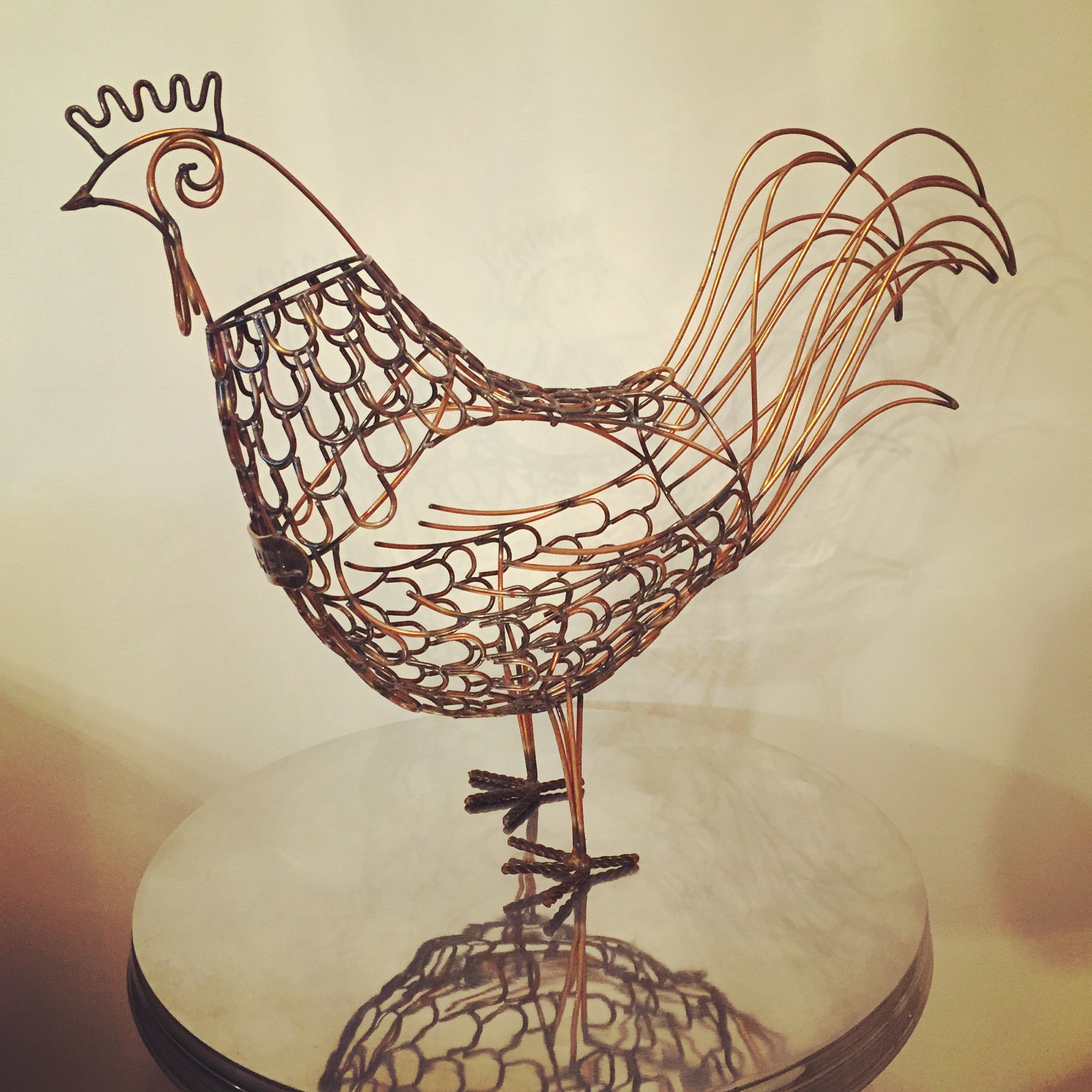 chicken wire art